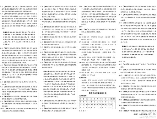 新疆青少年出版社2025年春神龙教育非常海淀单元测试AB卷七年级生物下册苏教版答案 新疆青少年出版社2025年春神龙教育非常海淀单元测试AB卷七年级生物下册苏教版答案