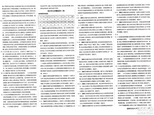 新疆青少年出版社2025年春神龙教育非常海淀单元测试AB卷七年级道德与法治下册人教版答案 新疆青少年出版社2025年春神龙教育非常海淀单元测试AB卷七年级道德与法治下册人教版答案