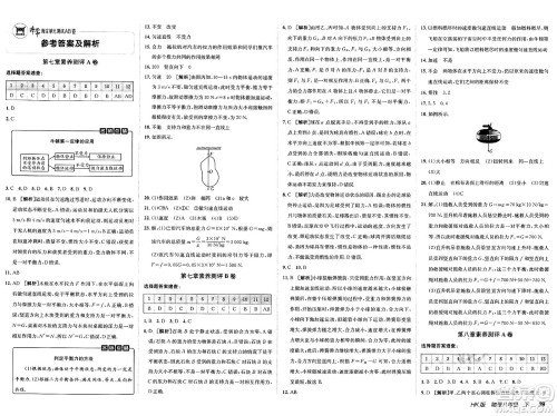 新疆青少年出版社2025年春神龙教育非常海淀单元测试AB卷八年级物理下册沪科版答案 新疆青少年出版社2025年春神龙教育非常海淀单元测试AB卷八年级物理下册沪科版答案