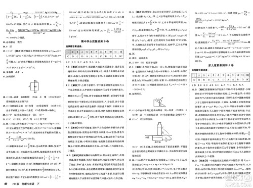 新疆青少年出版社2025年春神龙教育非常海淀单元测试AB卷八年级物理下册沪科版答案 新疆青少年出版社2025年春神龙教育非常海淀单元测试AB卷八年级物理下册沪科版答案