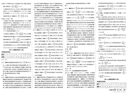 新疆青少年出版社2025年春神龙教育非常海淀单元测试AB卷九年级物理下册北师大版答案 新疆青少年出版社2025年春神龙教育非常海淀单元测试AB卷九年级物理下册北师大版答案