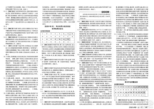 新疆青少年出版社2025年春神龙教育非常海淀单元测试AB卷九年级历史下册人教版答案 新疆青少年出版社2025年春神龙教育非常海淀单元测试AB卷九年级历史下册人教版答案