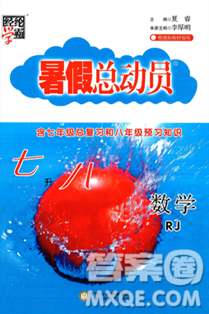 宁夏人民教育出版社2025年经纶学霸暑假总动员七年级数学全册人教版答案 宁夏人民教育出版社2025年经纶学霸暑假总动员七年级数学全册人教版答案