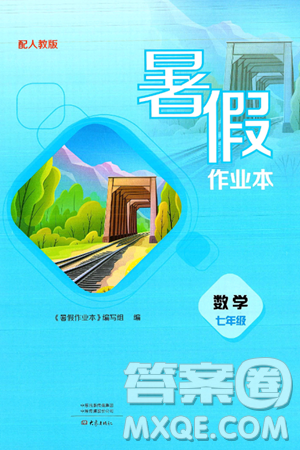 大象出版社2025年暑假作业本七年级数学全册人教版答案